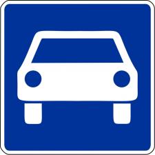 Verkehrszeichen - Grundstoff - Führerschein Klasse B - 5